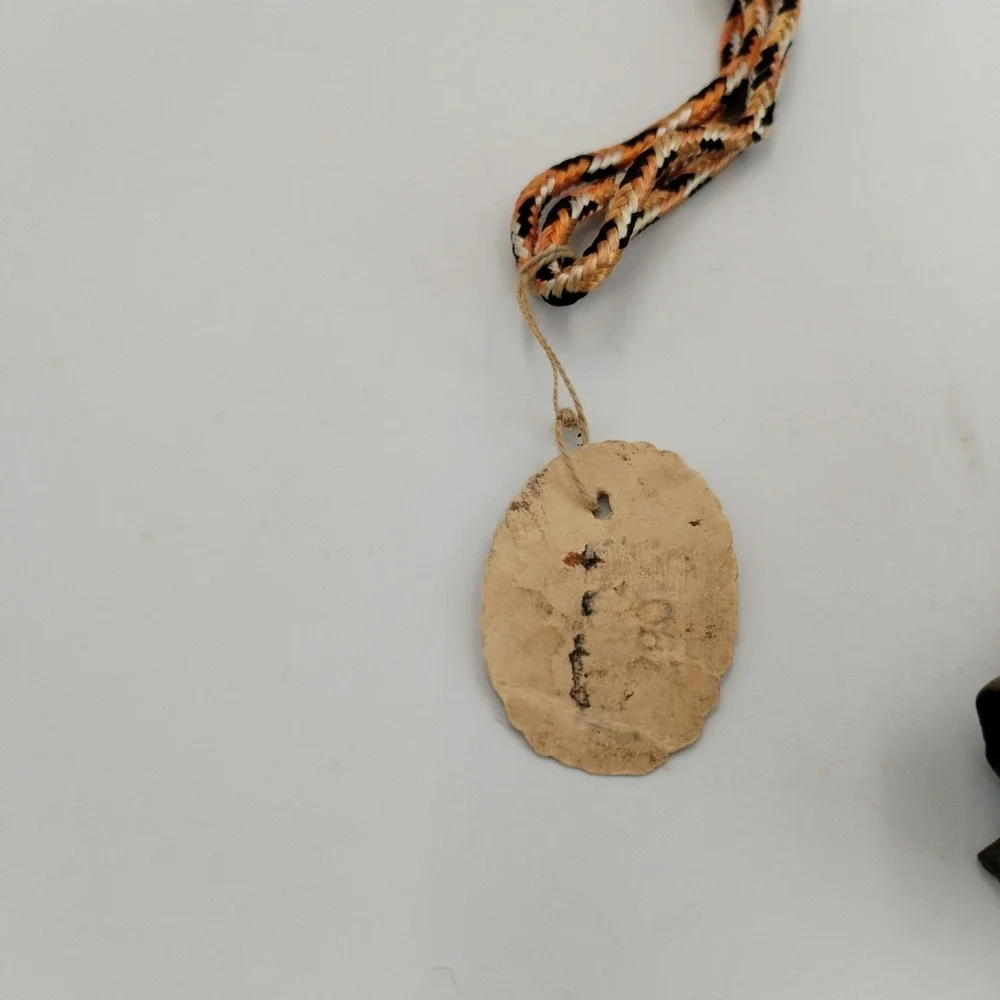 Vintage Rustic Harmony Cow Bells Cluster Set of 3 Brass Iron Boho Hanging Cord
